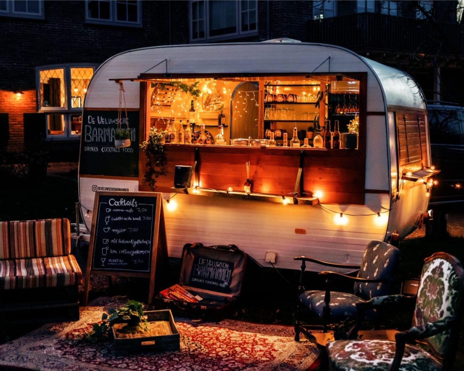 caravanbar in mobiele cocktailbar